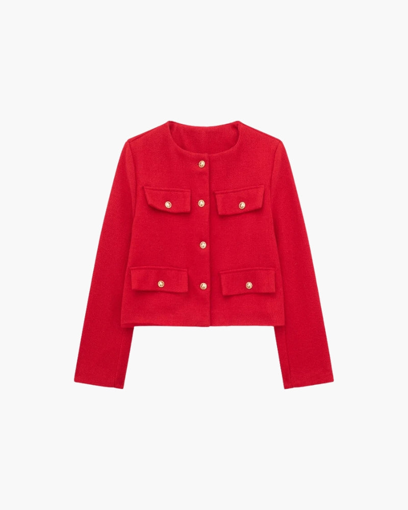 Savile Crop Blazer - Old Money