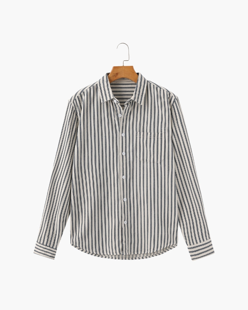 Gentlemen's Striped Shirt - Old Money