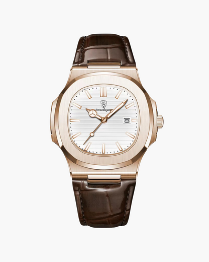 Lisbon Leather Watch - Old Money